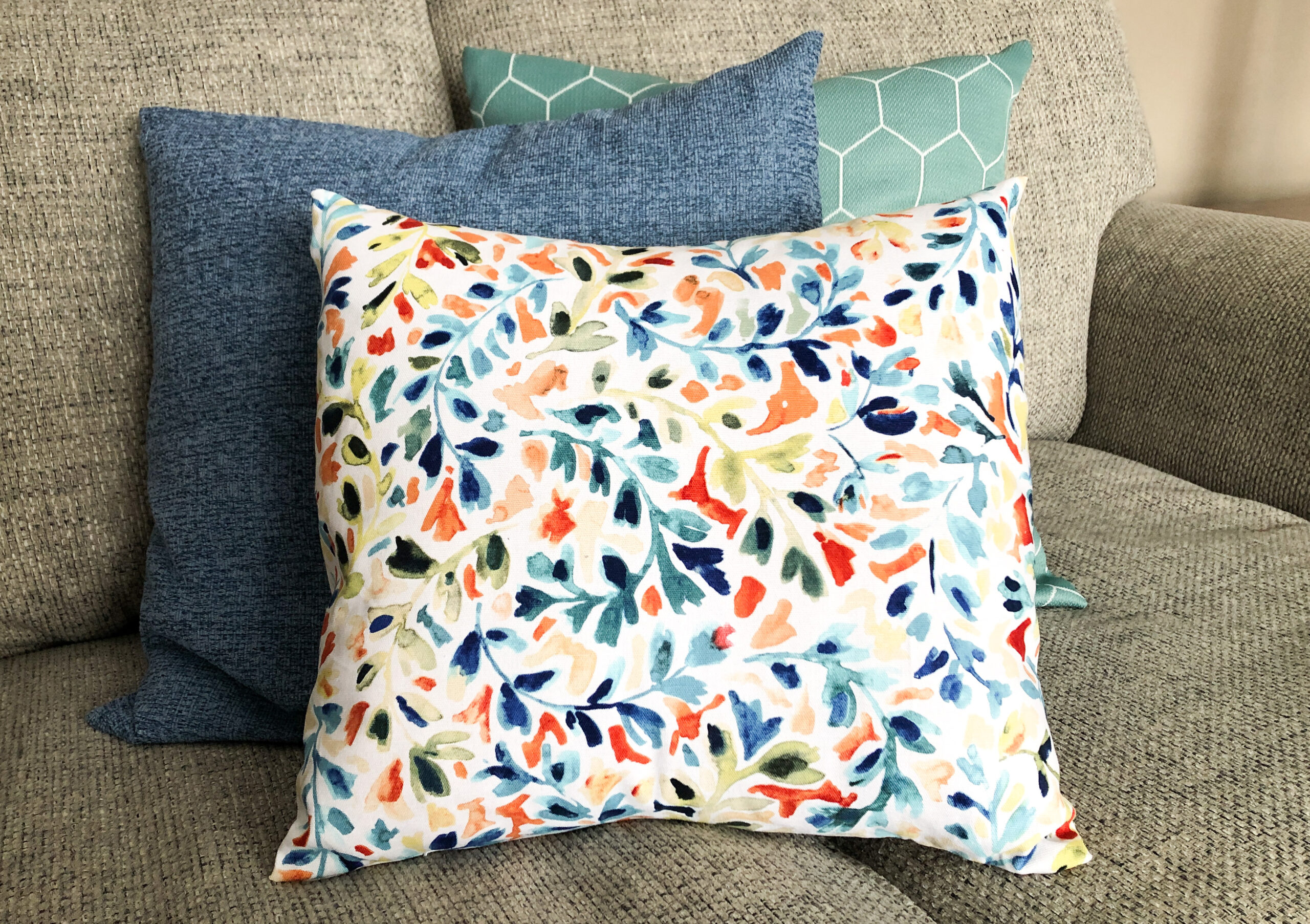 how to make an envelope pillow cover